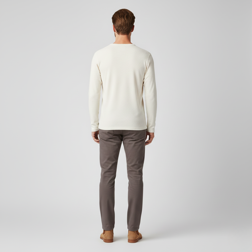 Men's Waffle Knit Top
