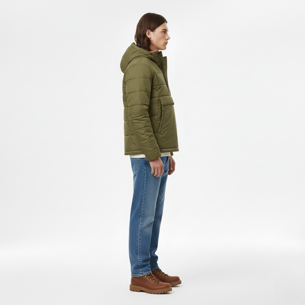 Men's Hooded Puffer Jacket