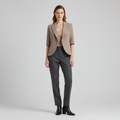 Women's Short Sleeve Tailored Blazer