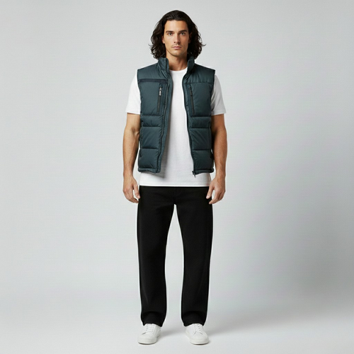 Men's Quilted Down Vest