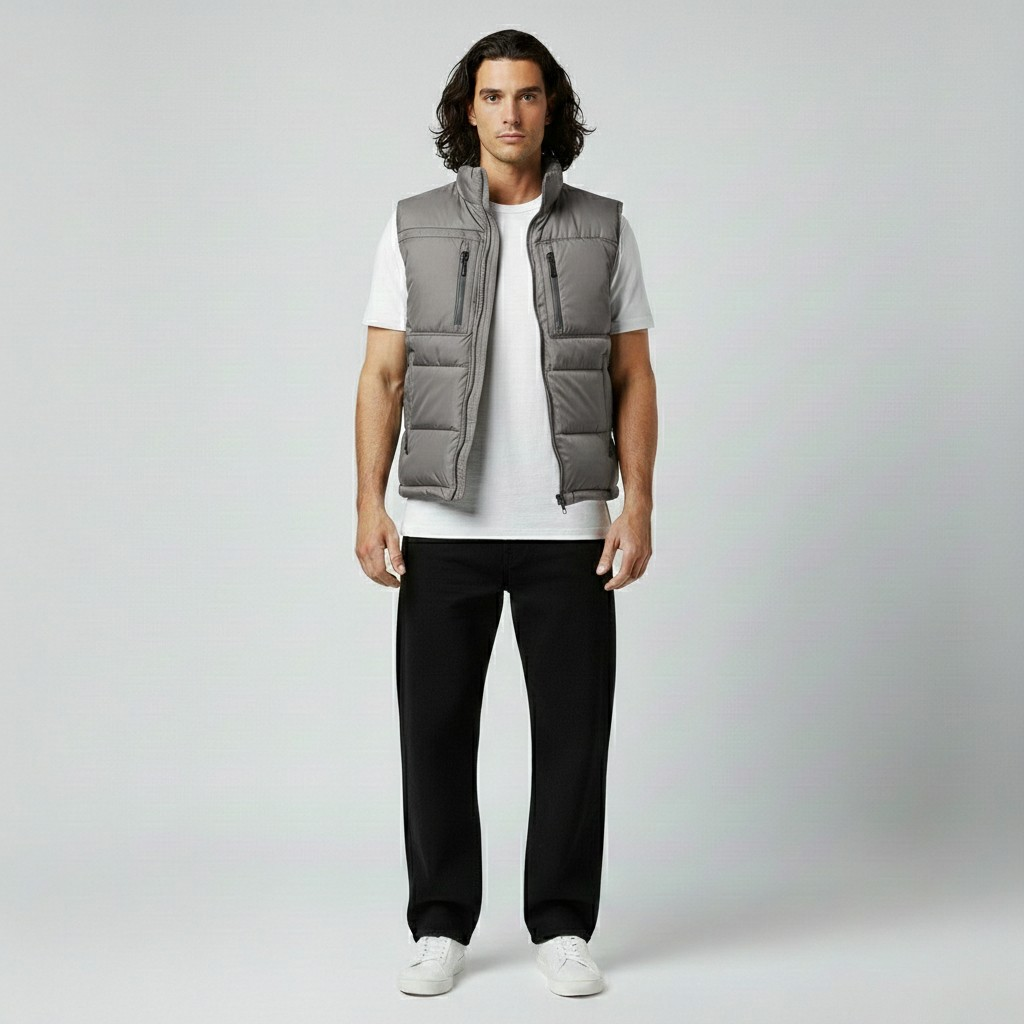 Men's Quilted Down Vest