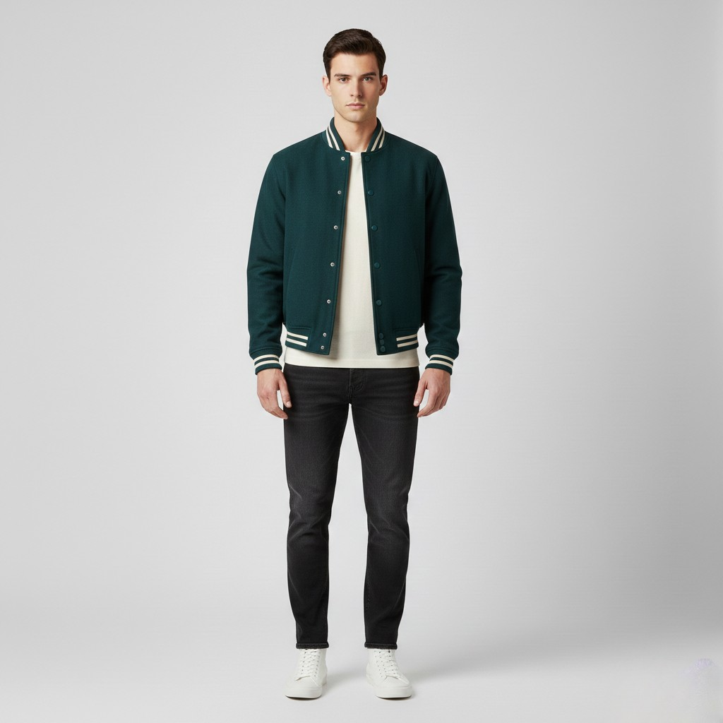Men's Varsity Bomber Jacket
