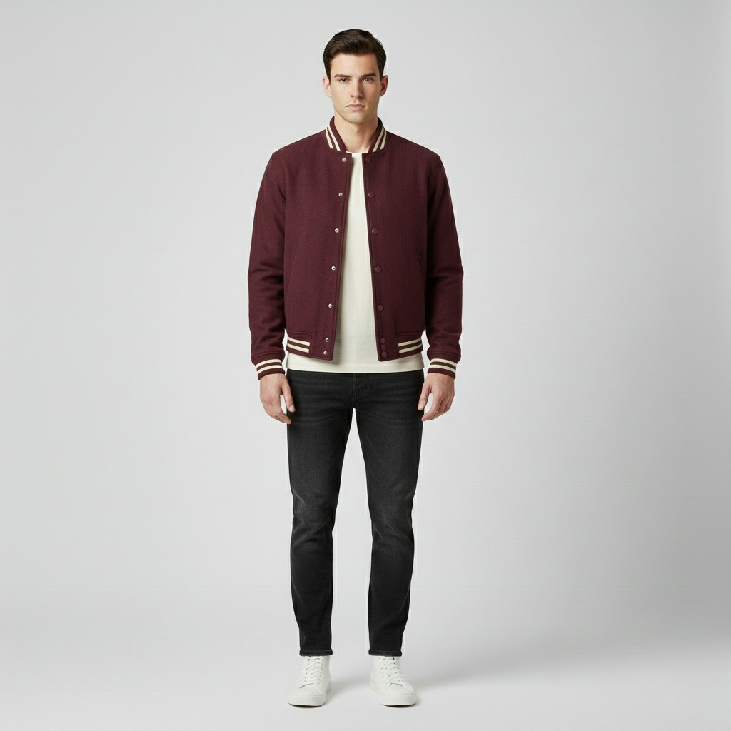Men's Varsity Bomber Jacket