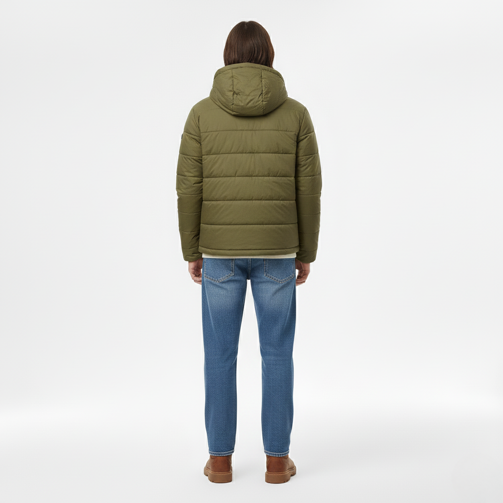 Men's Hooded Puffer Jacket