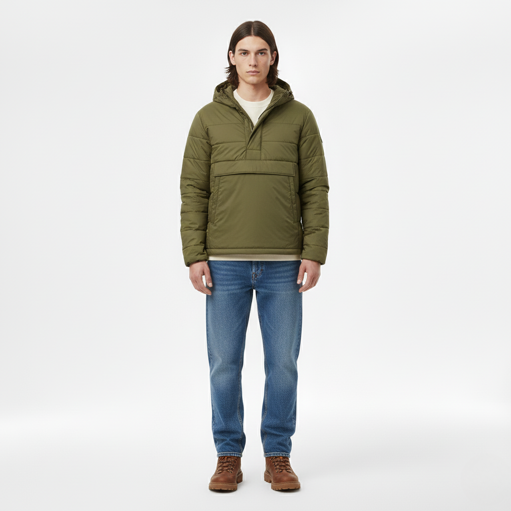 Men's Hooded Puffer Jacket